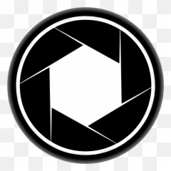 Lens Photo Camera - Free vector graphic on Pixabay Transparent Logo Png