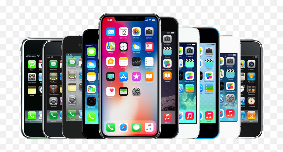 Apple Iphone Screen Repair Services - Virginia Beach All Iphone 6 7 8 X Png,Broken Iphone Png