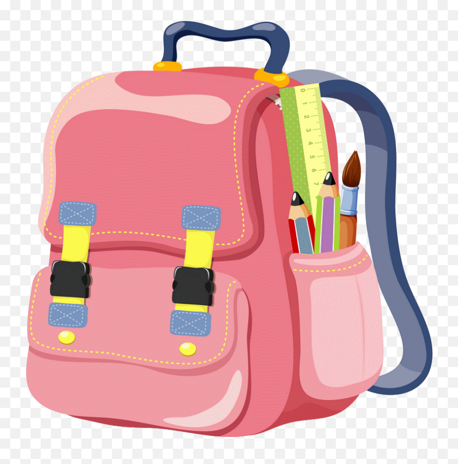 Backpack Clipart Cute - Clipart School Bag Png,Backpack Transparent Background