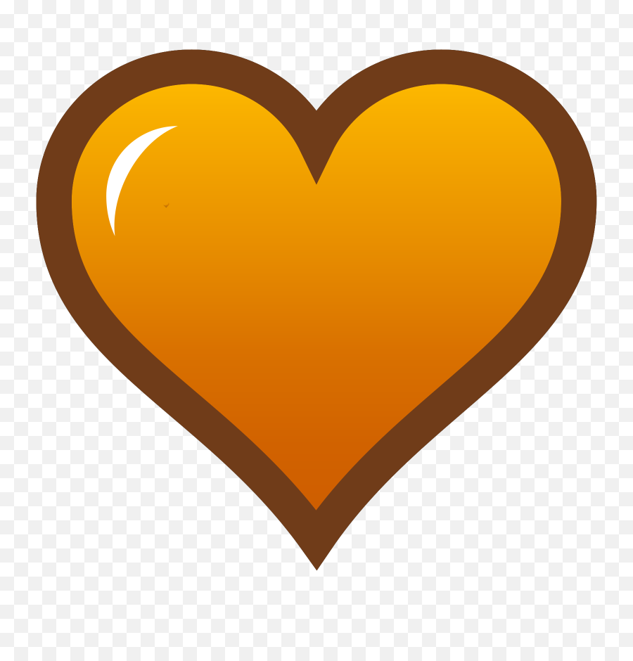 Small Hearts Clip Art - Clipartsco Heart Icon In Orange Png,Small Heart Png