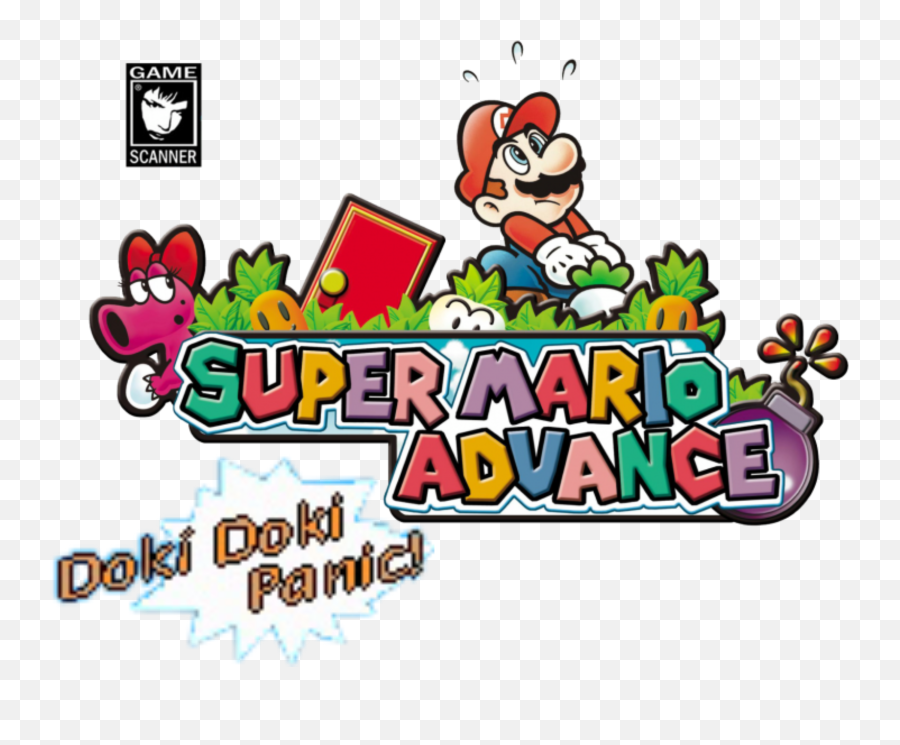 Super Mario Advance Doki Panic Png Rpg Logo