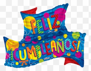 Feliz Cumpleaños Banner Supershape - Banner Feliz Cumpleaños Png,Feliz Cumpleaños Png