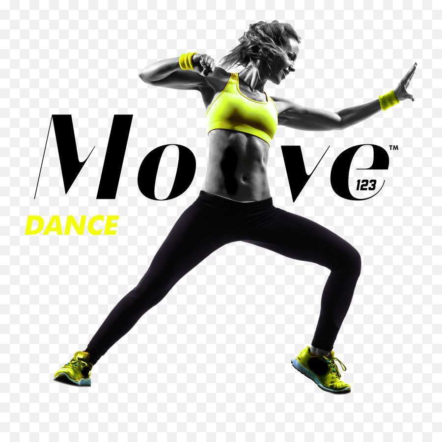 Zumba Silhouette Png - Zumba Improves Emotional Health Move 123,Zumba Png