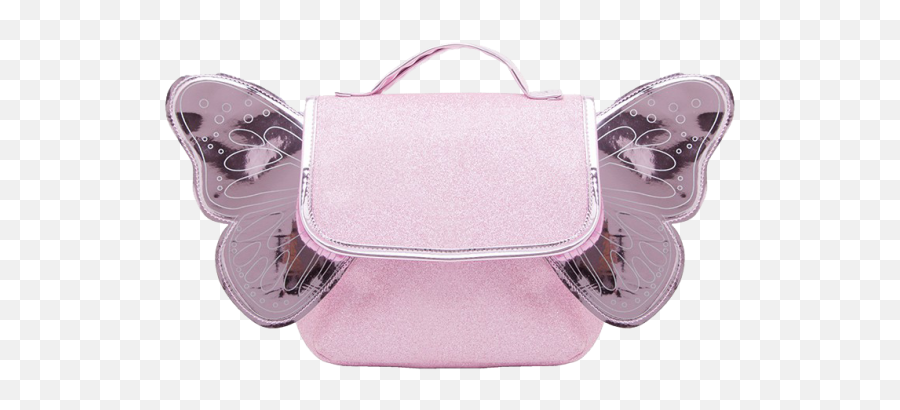 Pink Glitter Butterfly Bag - Caramel Cie Backpacks Png,Pink Glitter Png