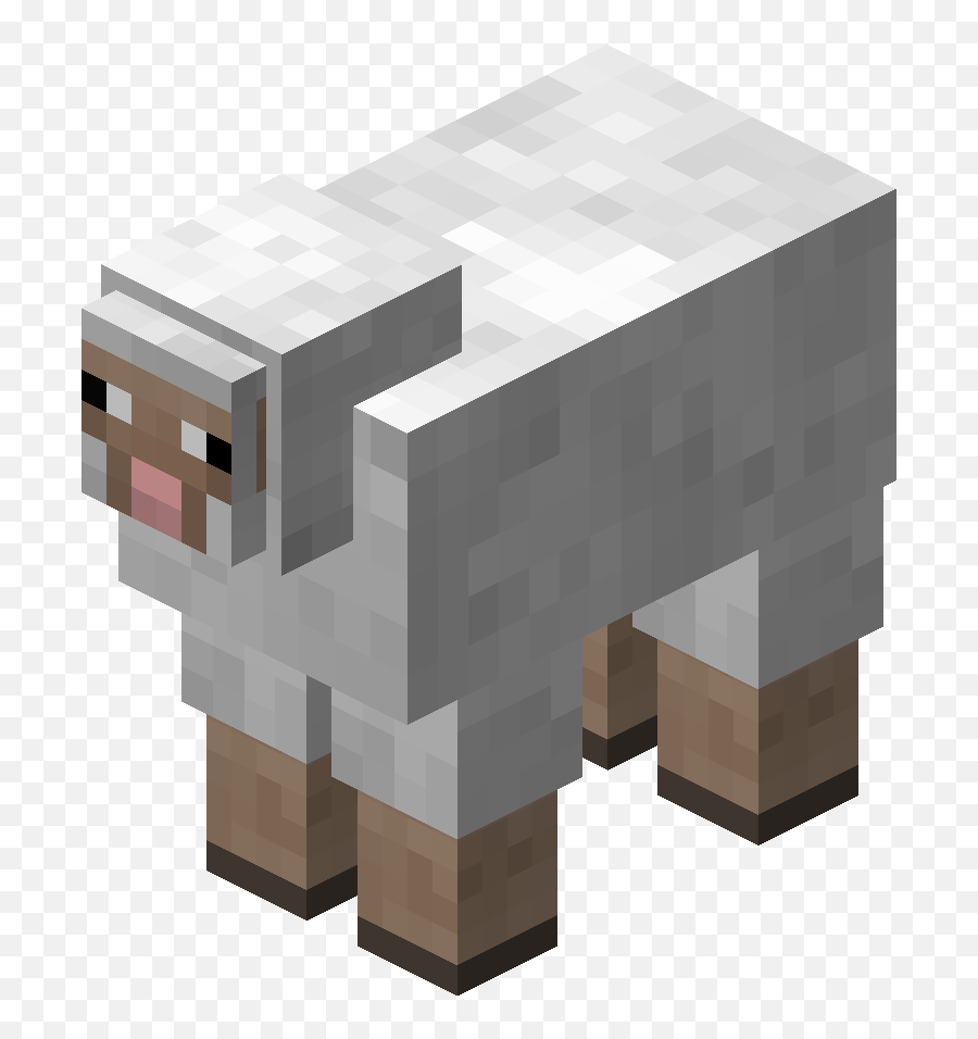 Minecraft Farm Animals - Minecraft Sheep Png,Minecraft Cow Png