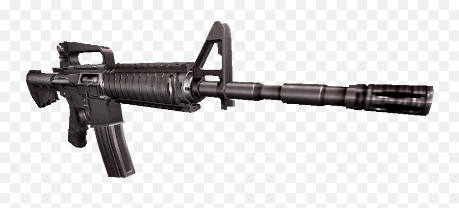 Download M4 Png - 3d Assault Rifle Png,M4a1 Png