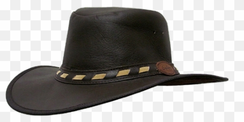 Foldable Leather Safari Hat With Fly - Cowboy Hat Png,Safari Hat Png
