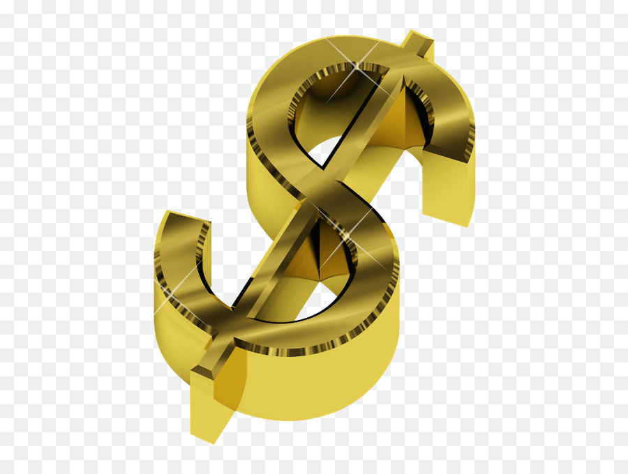 Png Gold Dollar Sign