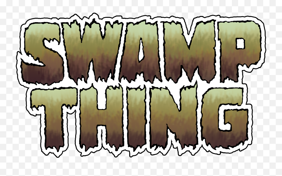 Swamp Thing Logo Recreated With Photoshop - Swamp Thing Swamp Thing Png,Swamp Png