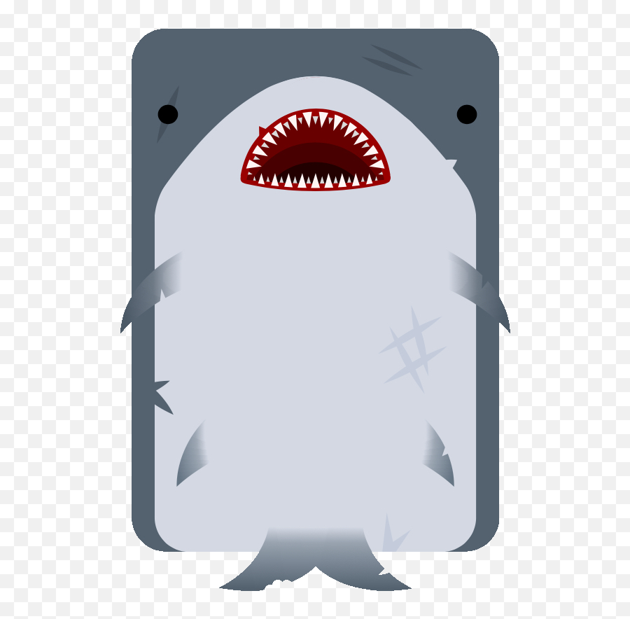 Great White Shark Battle Scarred V2 Deeeepioskins - Great White Shark Png,Great White Shark Png