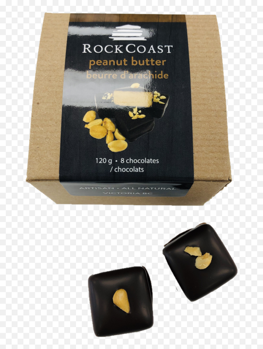 Peanut Butter Filled Dark Chocolates - Boxes Of 4 Or 8 U2014 Rockcoast Png,Peanut Butter Png