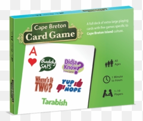 Cape Breton Card Game - Paper Product png