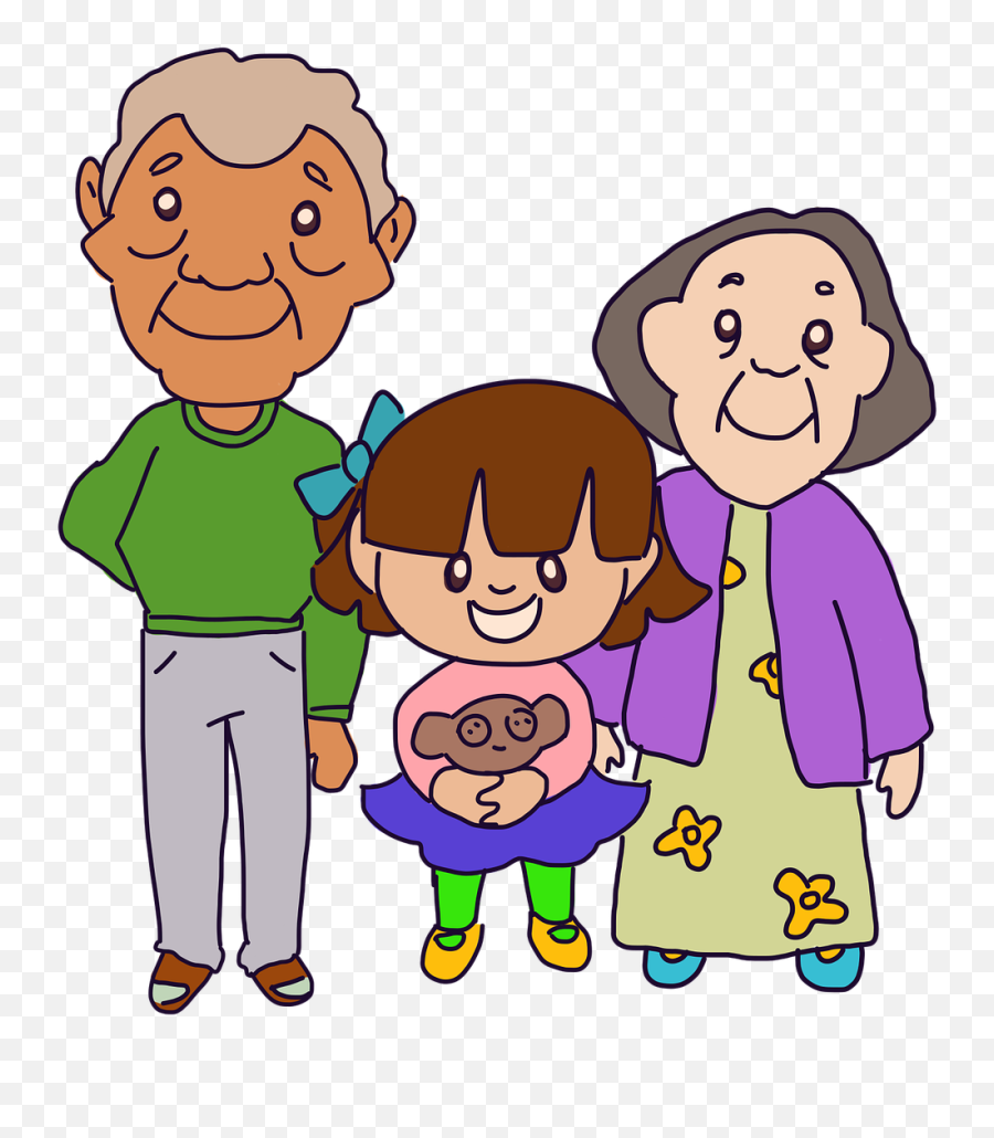 Free Vector Graphic - Grandma And Grandpa Png,Grandparents Png