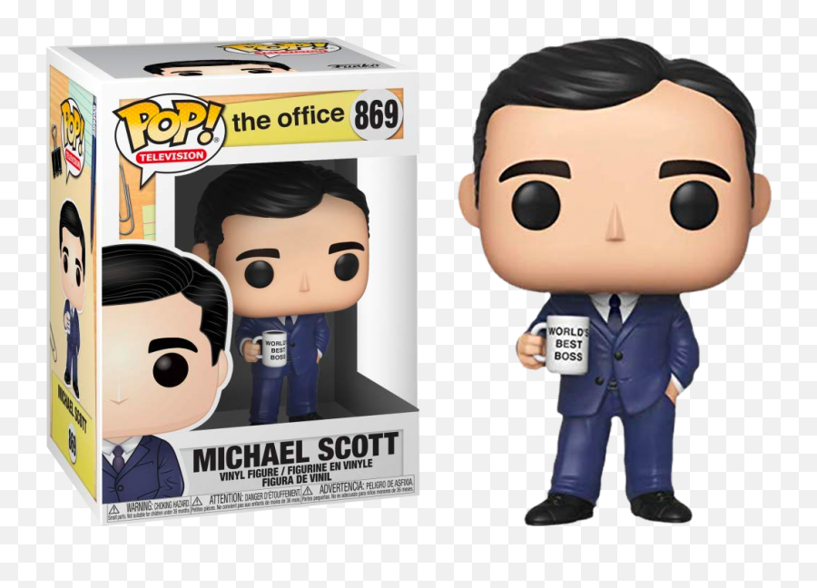 Michael Scott Vinyl Figure - Funko The Office Michael Scott Png,Michael Scott Png