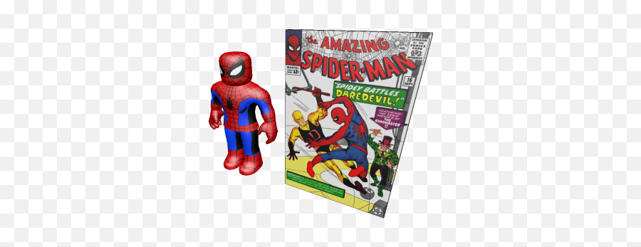 Classic Spider - Man With Comic Concept By Yomamaaam Roblox Png,Spiderman Comic Png