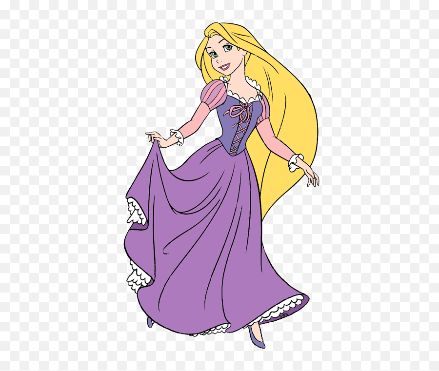 Download Hd Disneyu0027s Tangled Clip Art 2 - Rapunzel Clipart Disney Princess Rapunzel Clipart Png,Rapunzel Transparent Background
