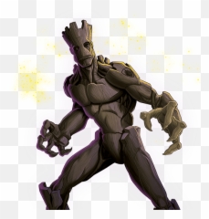 Download Hd Vwbyuz8 - Guardians Of The Galaxy Groot Animated Cartoon png
