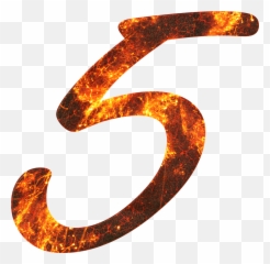 Number 5 Fire - Free image on Pixabay On Png