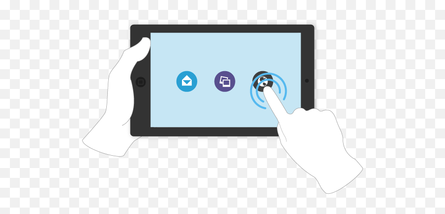 Download Technology Clipart Touchscreen Hand Png - Touch Screen Clipart,Technology Clipart Png