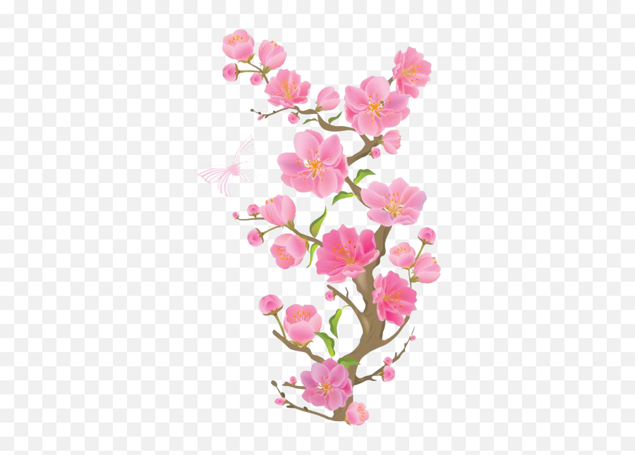 Spring - Cherry Blossom Transparent Background Png Download Happy Keep Calm Posters,Cherry Transparent Background