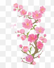 Spring - Cherry Blossom Transparent Background Png Download Happy Keep Calm Posters