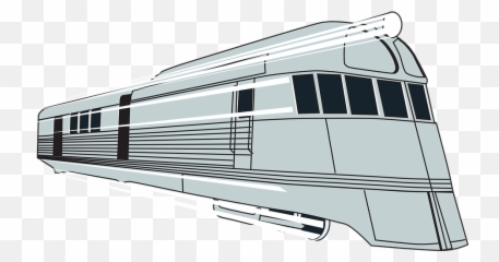 Train Silver Railroad - Silver Bullet Train Drawing Png,Railroad Png