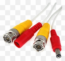 Bnc Video Power Cable Wire For Security Camera Cctv Dvr Surveillance System - Portable Png,Cable Png