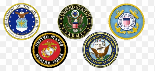 Military Service Logos - Us Air Force Seal png