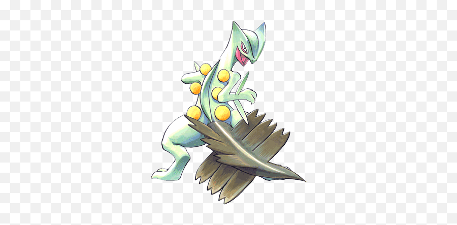 Sceptile De Esmeralda - Wikidex La Enciclopedia Pokémon Pokemon Sceptile Shiny Hd Png,Sceptile Png