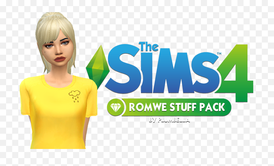 Plumbella The Sims 4 Romwe Stuff Pack Fan Made Thank - Sims 4 Fan Made Stuff Packs Png,Sims 4 Logo Png