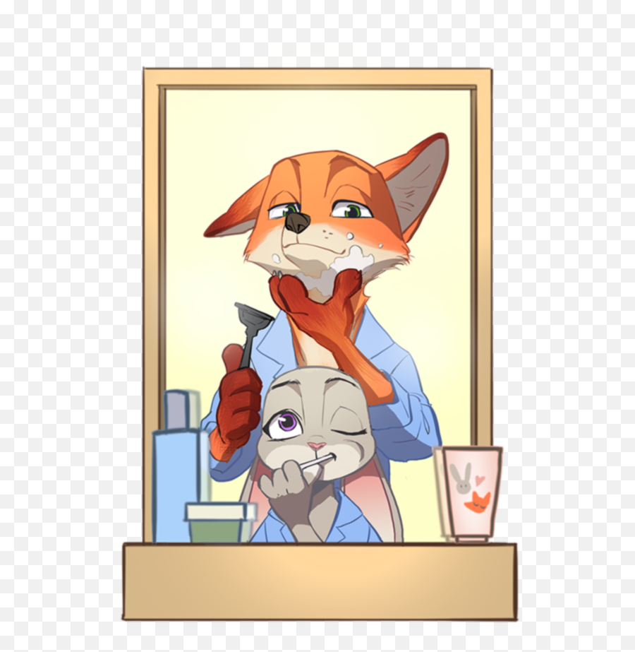 Tweet C Thích Bi Rotkag Twitter - Nick And Judy Morning Png,Nick Wilde Png