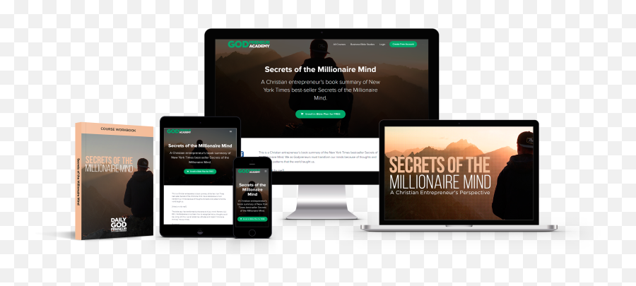 Secrets Of The Millionaire Mind Godpreneur Academy - Web Page Png,New York Times Best Seller Logo