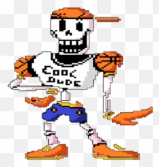 Papyrusundertalecooldude Sticker By Anyapiggy - Fictional Character Png,Undertale Papyrus Png
