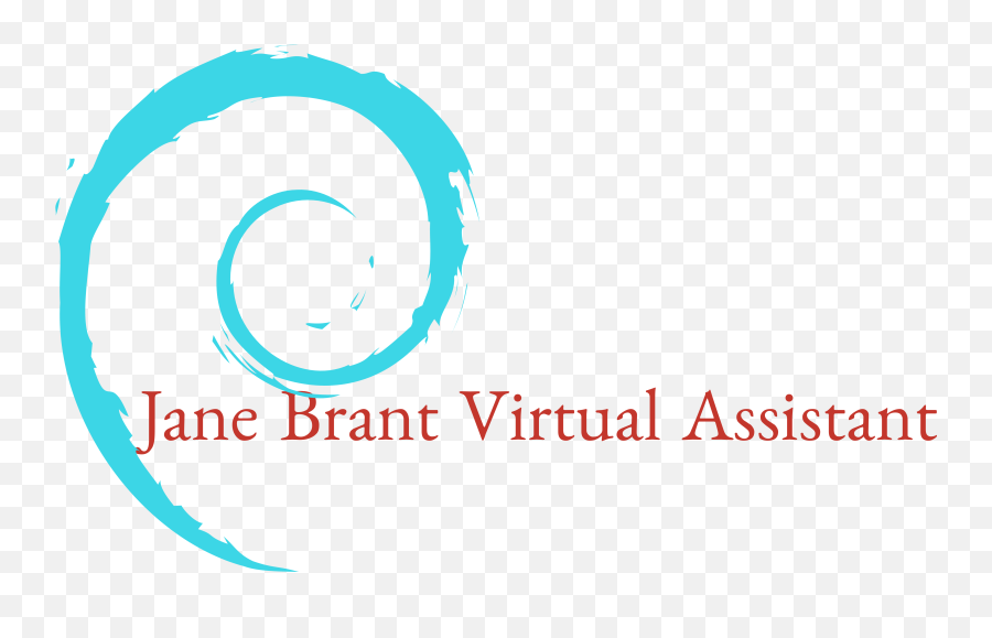 Jane Brant Virtual Assistant Logo - Debian Png,Debian Logo