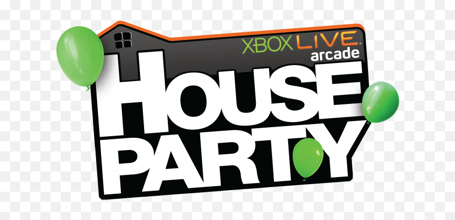 Xbox Live Arcade House Party Logo - Dot Png,Xbox Live Logo