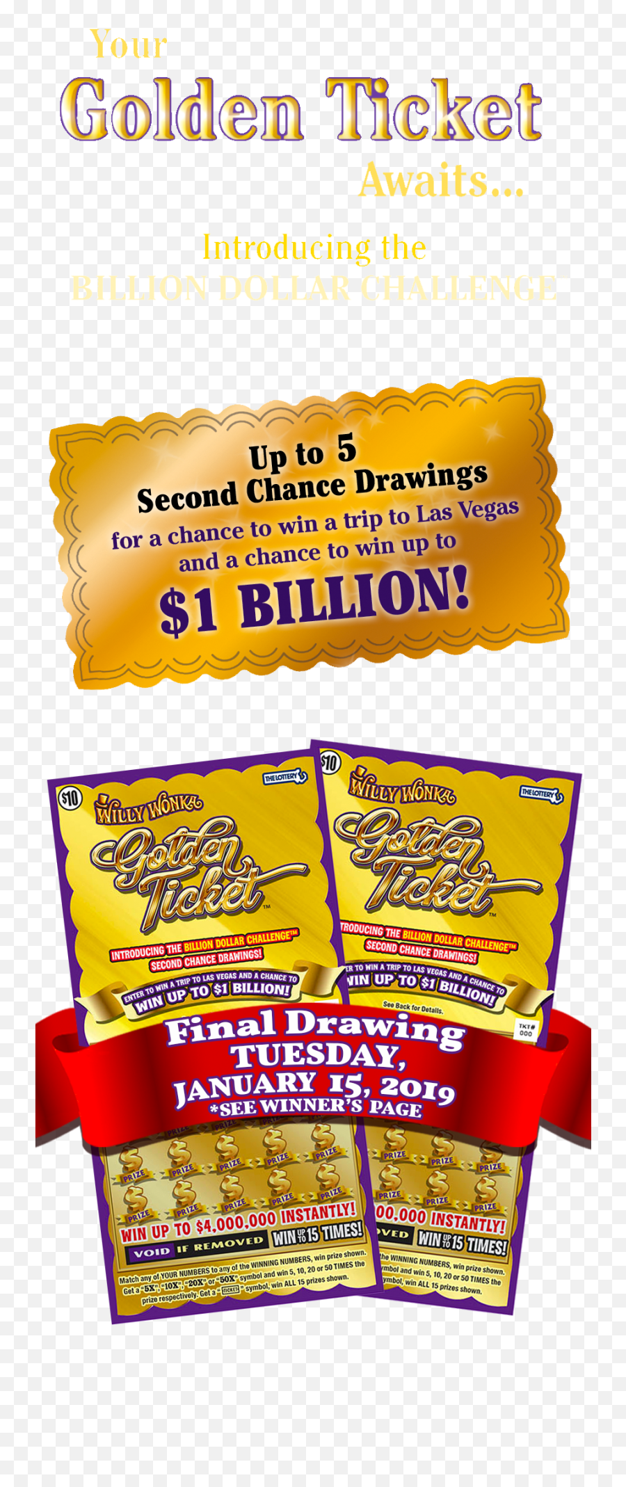 Home - Willy Wonka Golden Ticket Ma Lottery Second Chance Willy Wonka Golden Ticket Drawing Png,Golden Ticket Png