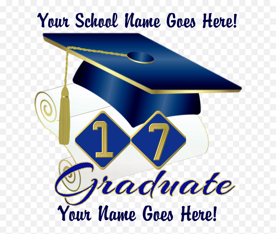 Blue Graduate Cap And Diploma Body Suit - Graduation Clipart Square Academic Cap Png,Blue Graduation Cap Png