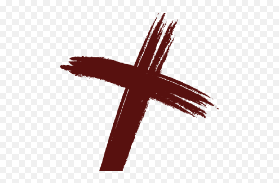 Cropped - Brushstrokecrosspng2png U2013 First Baptist Church Brush Stroke Cross Paint,Brush Line Png
