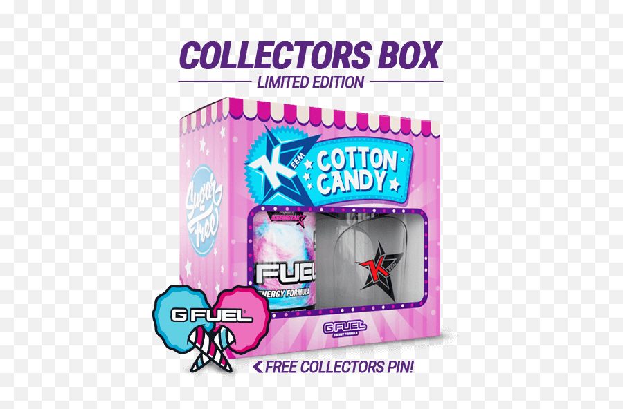 Download Hd Keemstaru0027s Cotton Candy Collectors Box Free - Graphic Design Png,Keemstar Png