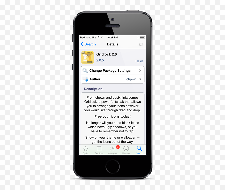 Gridlock 2 - Iphone Png,Cydia Icon Changer