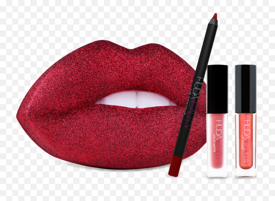 Huda Beauty Liquid Matte Lipsticks With Images - Huda Beauty Contour Strobe Set Cheerleader Png,Icon Dkr Jacket