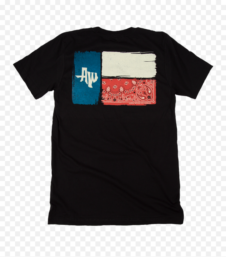 Texas Flag Bandana Tee - Pocket Png,Texas Flag Png