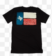 Texas Flag Bandana Tee - Pocket Png,Texas Flag Png