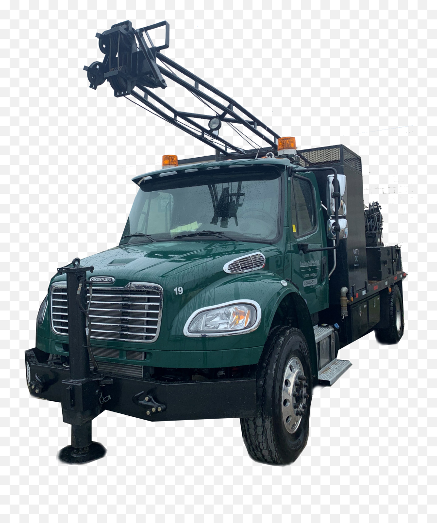 Lst - Truck Mounted Drill Rigs Commercial Vehicle Png,Drilling Rig Icon