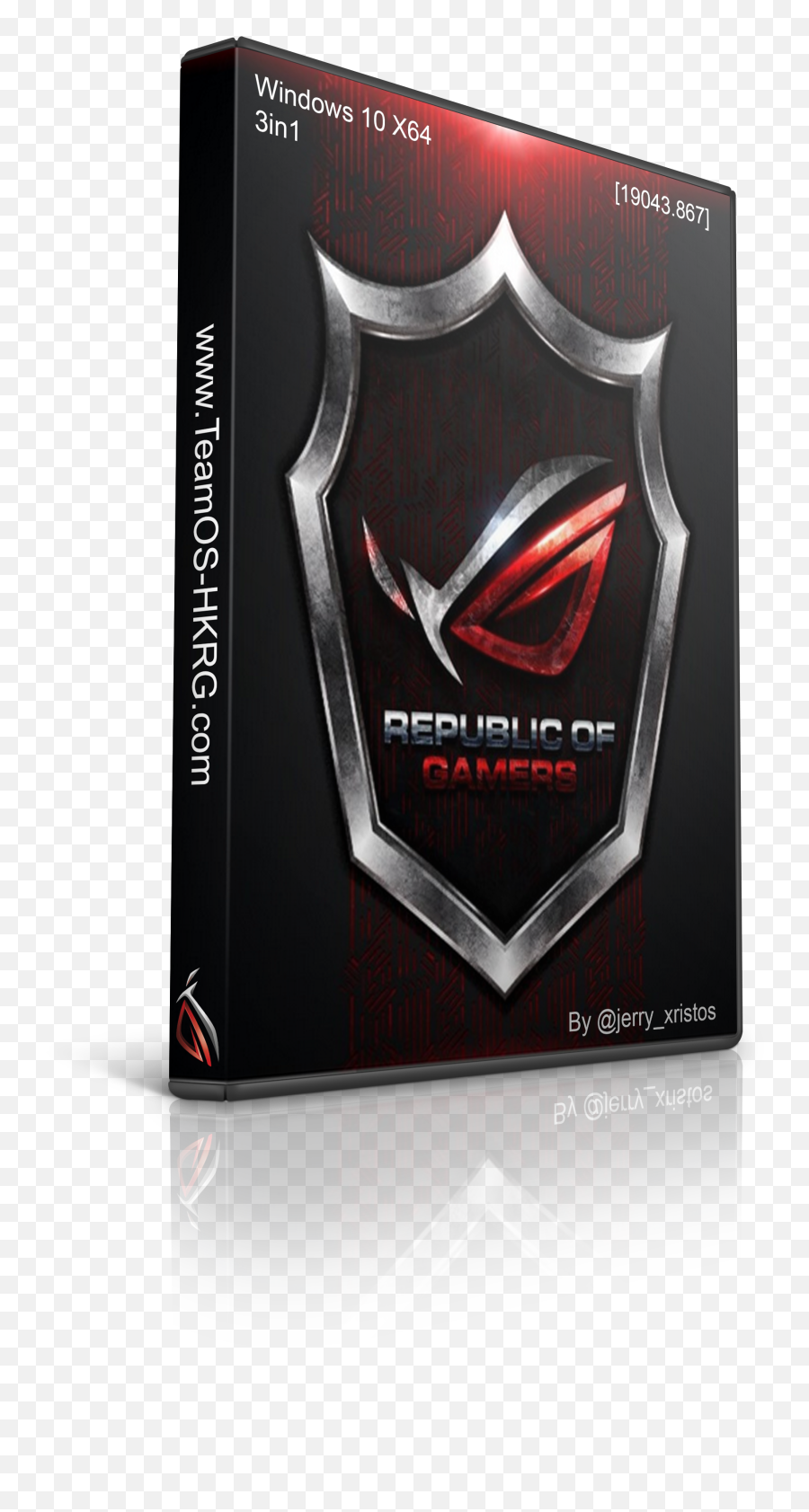 Rog - Republic Of Gamers Windows 10 X64 3in1 Compact Lite Emblem Png,Windows 10 Old Resycle Bin Icon