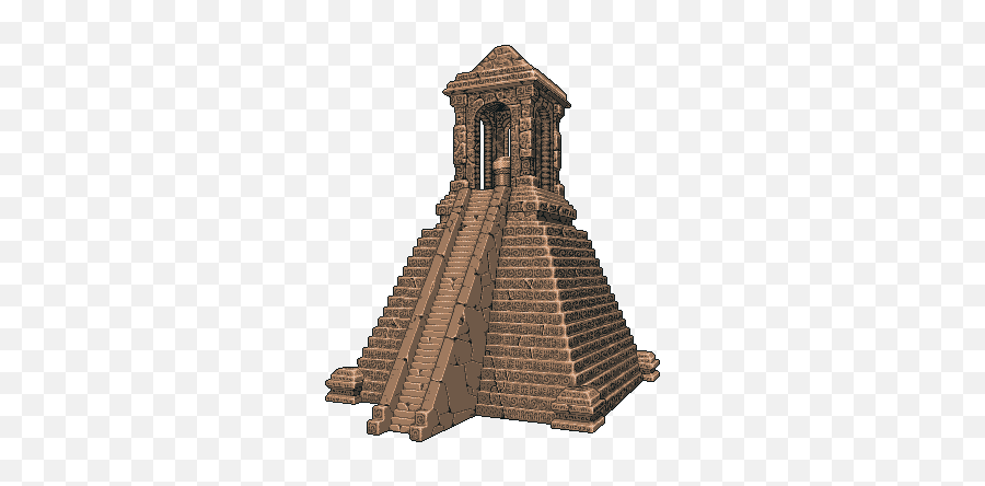 Abandoned Temple Wip In Description Pixeljointcom - Temple Animated Png,Make Animated Buddy Icon