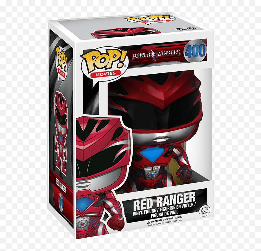 Funko Pop Movies Power Rangers - Red Ranger Vinyl Figure New Power Rangers Red Ranger 2017 Png,Red Power Ranger Png