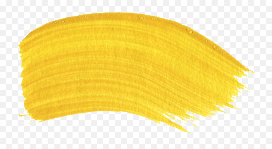 11 Yellow Paint Brush Strokes Png Transparent Onlygfxcom - Brush Stroke Transparent Paint,Paint Brush Transparent Background