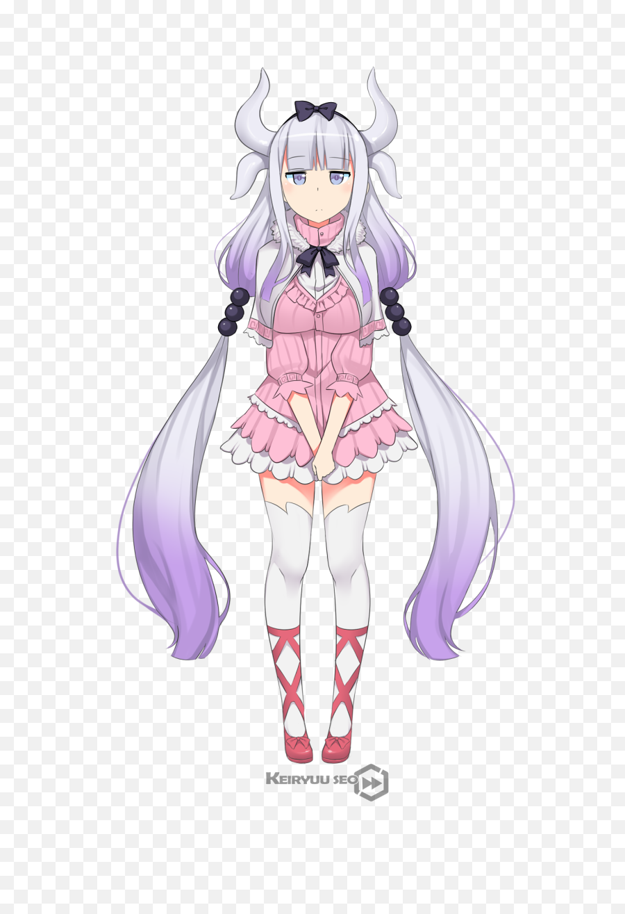 19 Apr - Miss Dragon Maid Characters Png,Kanna Kamui Png