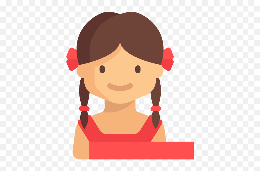 Girl Vector Svg Icon - Happy Png,Happy Girl Icon